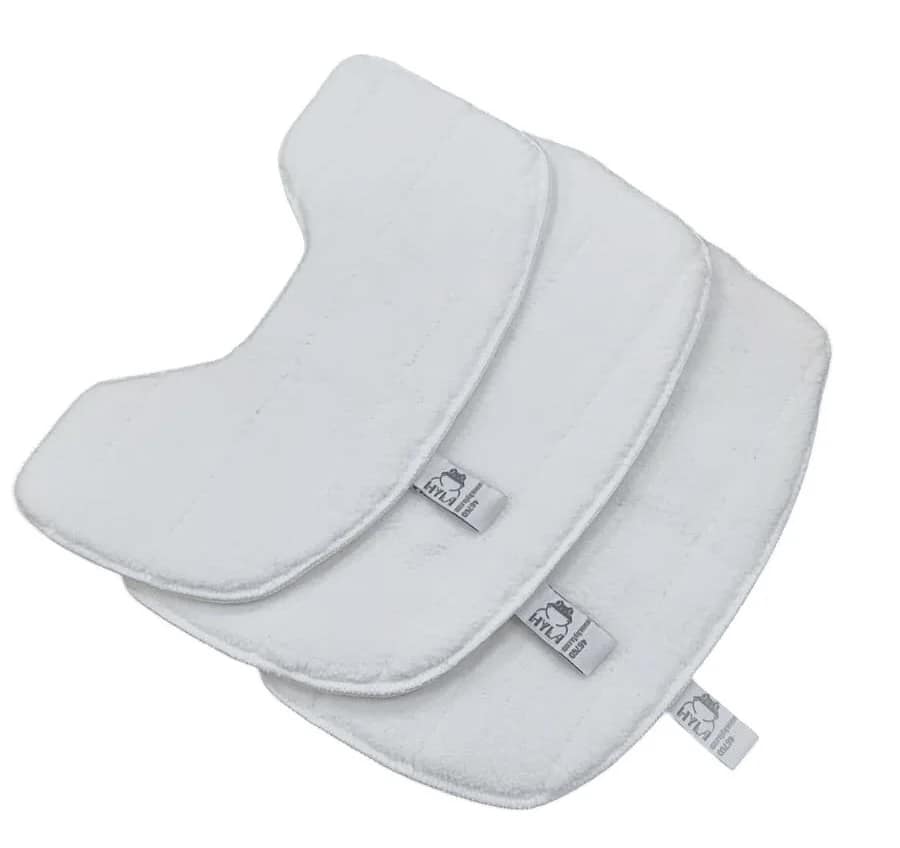 HYLA Set panni in microfibra bianco 3pz – Modello EST – GST – NST - immagine 1
